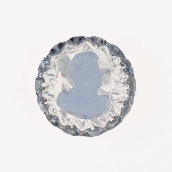 Paperweight, Lunéville, c. 1846-55. Creator: Baccarat Glasshouse.