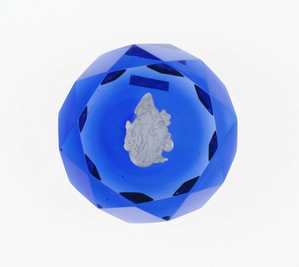 Paperweight, Baccarat, c. 1846-55. Creator: Baccarat Glasshouse.