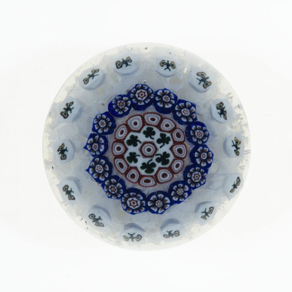 Paperweight, Lunéville, c. 1846-55. Creator: Baccarat Glasshouse.