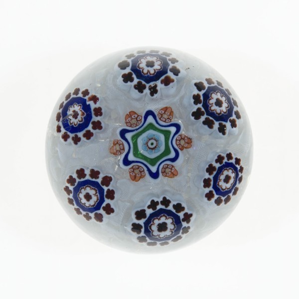 Paperweight, Lunéville, c. 1846-55. Creator: Baccarat Glasshouse.