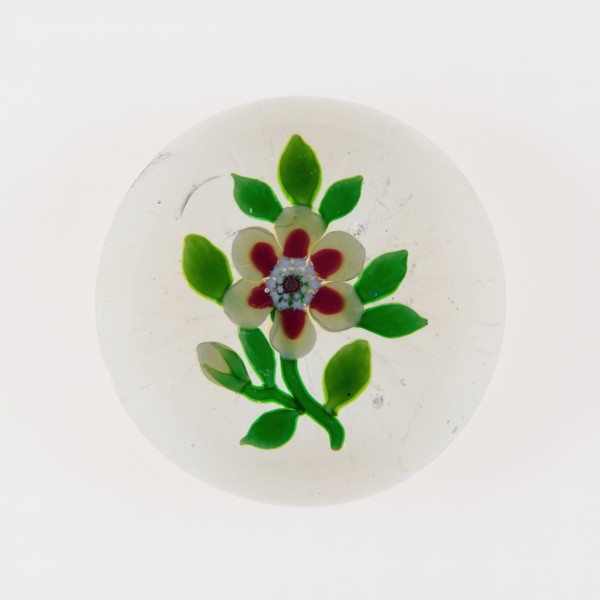 Paperweight, Baccarat, c. 1848-55. Creator: Baccarat Glasshouse.