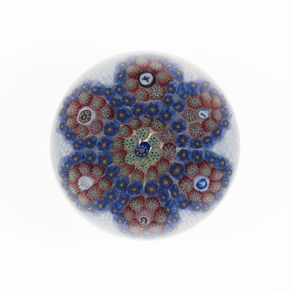 Paperweight, Baccarat, 19th century. Creator: Baccarat Glasshouse.