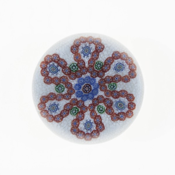 Paperweight, Baccarat, 19th century. Creator: Baccarat Glasshouse.