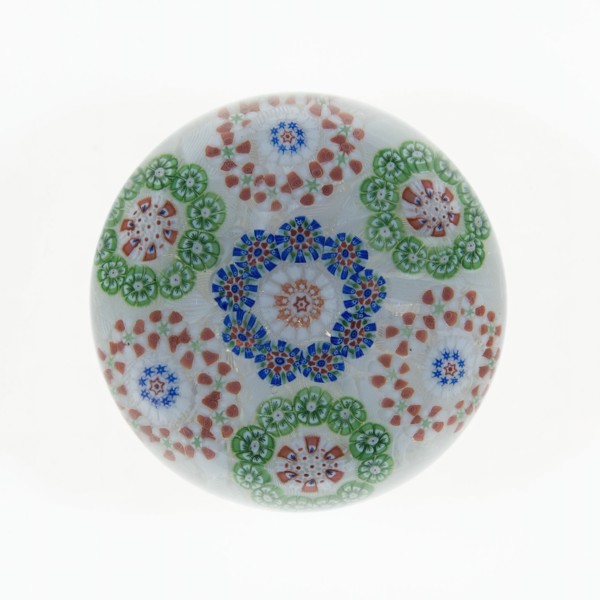 Paperweight, Baccarat, c. 1845-60. Creator: Baccarat Glasshouse.