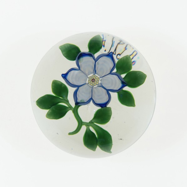 Paperweight, Baccarat, c. 1845-60. Creator: Baccarat Glasshouse.