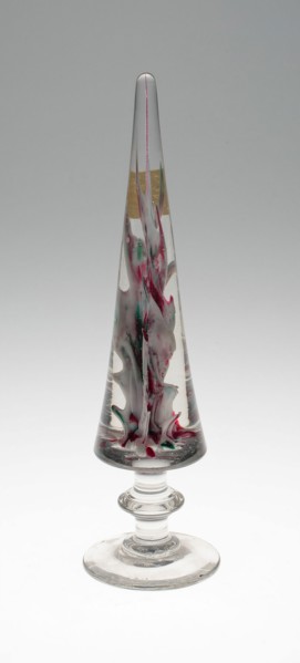 Two Mantelpiece Ornaments, Lunéville, 1845/70. Creator: Baccarat Glasshouse.