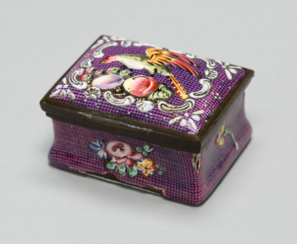 Snuff Box, Bilston, c. 1775. Creator: Unknown.