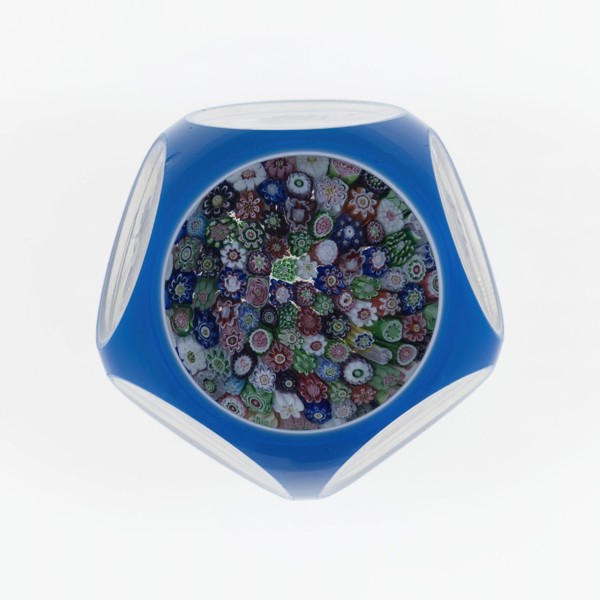 Paperweight, Clichy, c. 1845-55. Creator: Clichy Glassworks.