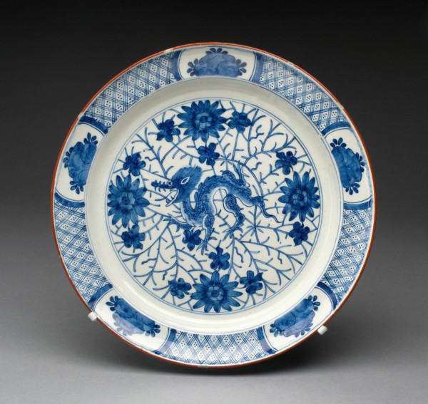 Plate, Delft, c. 1700. Creator: De Griekesche A.