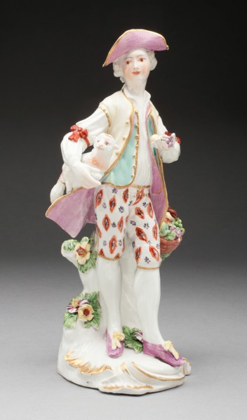Street Seller, Derby, c. 1765. Creator: Derby Porcelain Manufactory England.