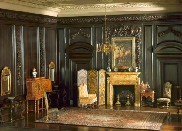 E-4: English Drawing Room of the Late Jacobean Period, 1680-1702, United States, c. 1937. Creator: Narcissa Niblack Thorne.