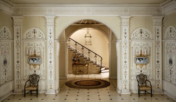 E-11: English Entrance Hall of the Georgian Period, c. 1775, United States, c. 1932. Creator: Narcissa Niblack Thorne.
