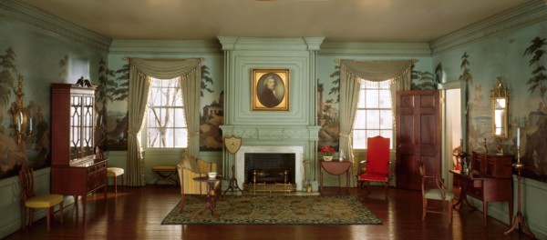 A9: Massachusetts Parlor, 1818, United States, c. 1940. Creator: Narcissa Niblack Thorne.