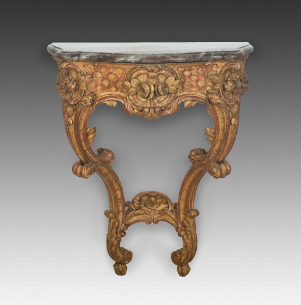 Console Table, France, c. 1730. Creator: Unknown.