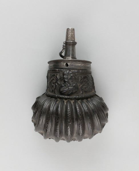 Powder Flask, Italy, 1570/80. Creator: Unknown.