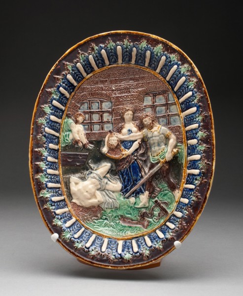 Oval Dish, Paris, 17th century. Creator: Unknown.