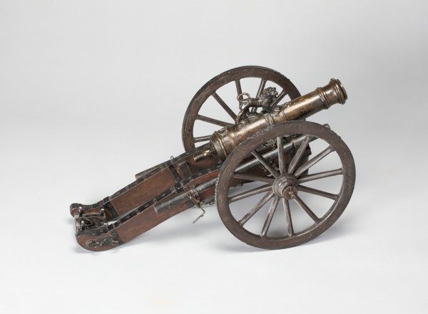 Model Field Cannon, France, 19th century in late 18th century style. Creator: Unknown.