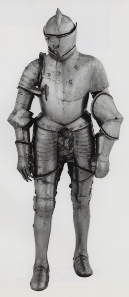 Portions of a Jousting Armor, Italy, c. 1560 with some modern restorations. Creator: Unknown.