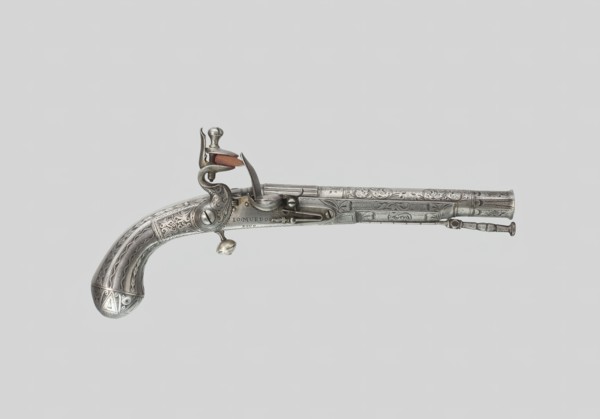 Flintlock Belt Pistol, Doune, c. 1780. Creator: John Murdoch.