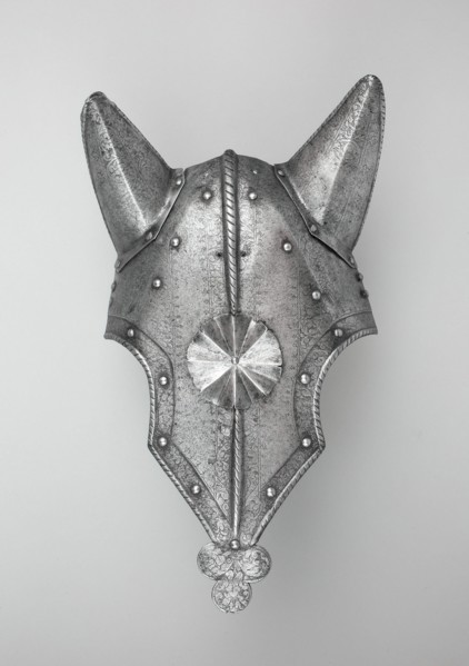 Shaffron, Italy, 19th century in Italian style of c. 1560. Creator: Unknown.