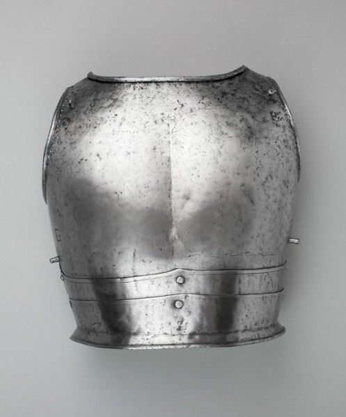 Backplate, Italy, early 17th century, marked later. Creator: Unknown.