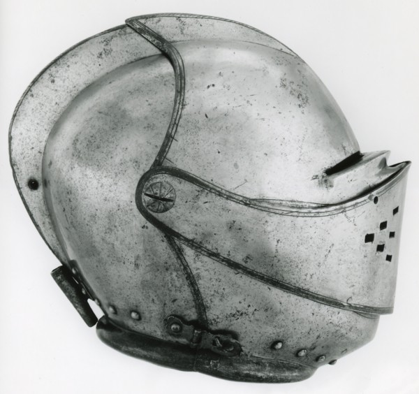 Close Helmet for Foot Tournament at the Barriers, , c. 1600/10. Creator: Unknown.