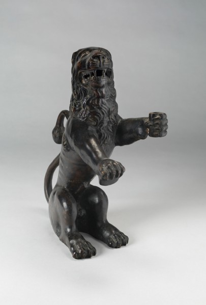 Heraldic Lion, Italian, c. 1450. Creator: Unknown.