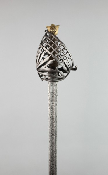 Basket-Hilted Broadsword (Schiavona), Venice, c. 1700. Creator: Unknown.