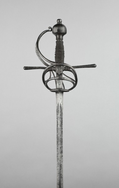 Rapier, Italy, 1610-20. Creator: Unknown.
