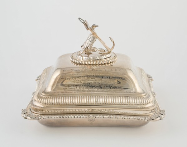 Entree Dish with Cover from the Hood Service, London, 1806/07. Creator: Paul Storr.