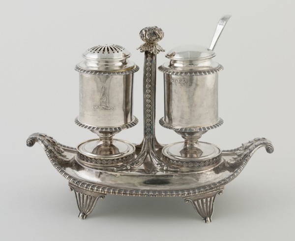 Condiment Set, England, 1809. Creator: Rebecca Emes.