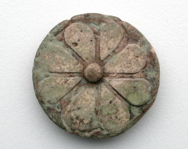 Rosette from the Temple of Ramesses III, Egypt, New Kingdom, Dynasty 20 (about 1186-1069 BCE). Creator: Unknown.