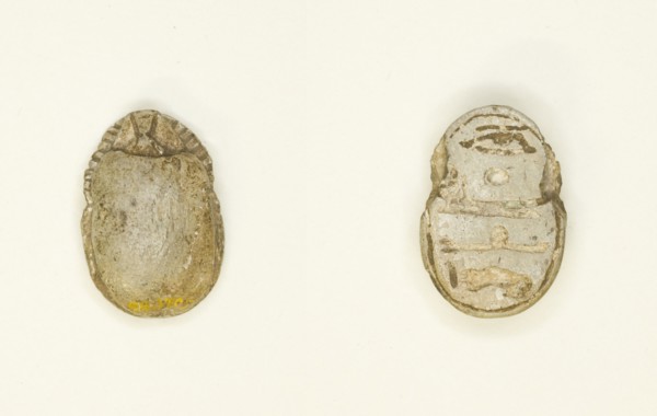 Scarab: Wish Formula, Egypt, New Kingdom-Late Period, Dynasties 18-26 (about 1550-525 BCE). Creator: Unknown.