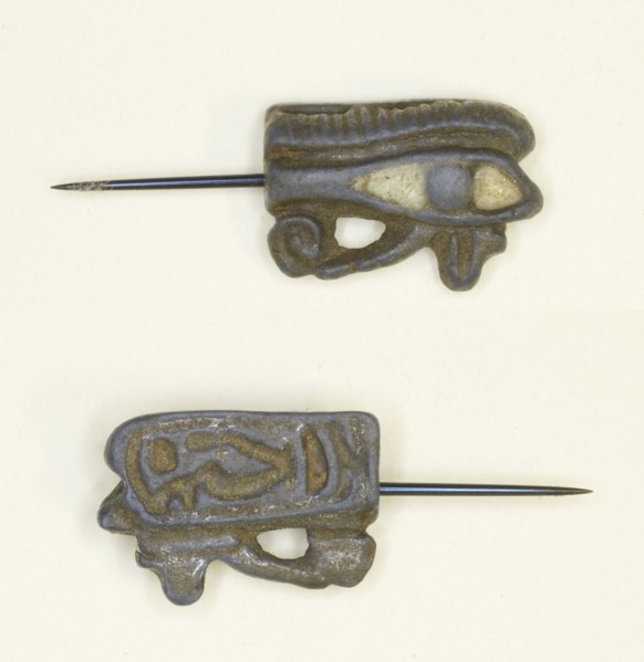 Eye of Horus (Wedjat) Amulet, Egypt, New Kingdom, Dynasty 18, reign of Amenhotep III... Creator: Unknown.