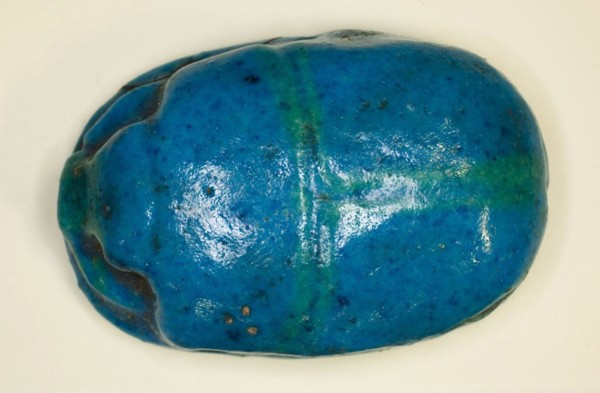 Scarab, Egypt, New Kingdom, Dynasties 18-20 (about 1550-1069 BCE). Creator: Unknown.