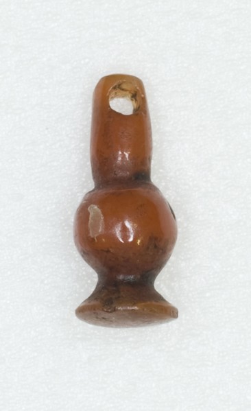 Pendant in the Shape of a Poppy, Egypt, New Kingdom (about 1550-1069 BCE). Creator: Unknown.