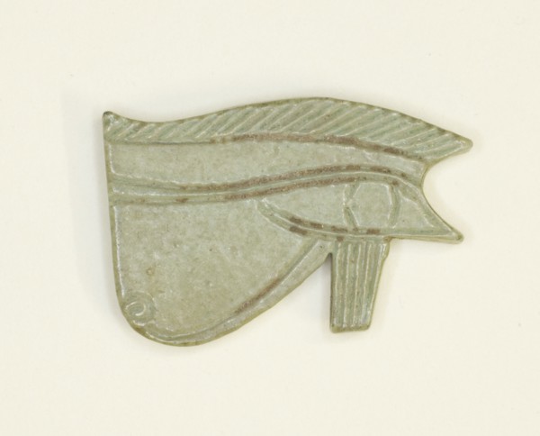 Eye of Horus (Wedjat) Amulet, Egypt, Third Intermediate Period, Dynasty 21-25 (about 1069-664 BCE). Creator: Unknown.