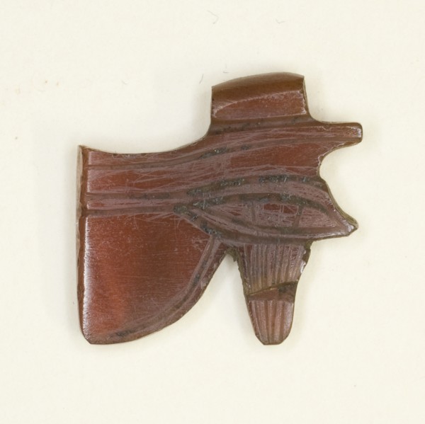 Eye of Horus (Wedjat) Amulet, Egypt, New Kingdom-Third Intermediate Period (about 1550-664 BCE). Creator: Unknown.