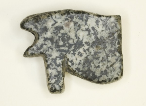 Eye of Horus (Wedjat) Amulet, Egypt, Late Period, Dynasty 26-31 (664-332 BCE). Creator: Unknown.