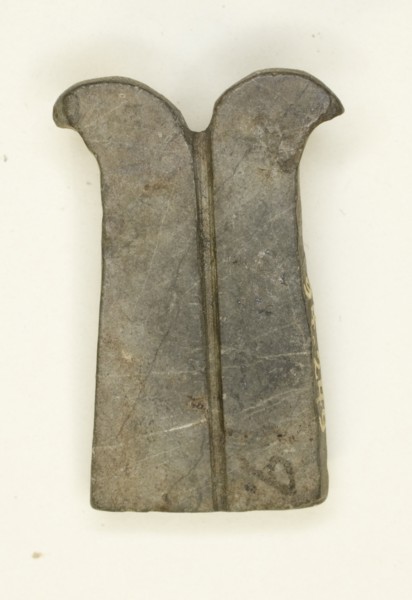 Amulet of a Forked Lance (Pesekh-kef), Egypt, Late Period, Dynasty 26-31 (664-332 BCE). Creator: Unknown.