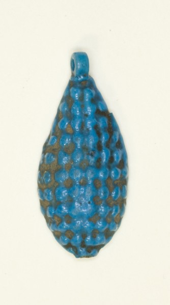 Pendant in the Form of a Cluster of Grapes, Egypt, New Kingdom, Dynasties 18-19 (abt 1550-1186 BCE). Creator: Unknown.