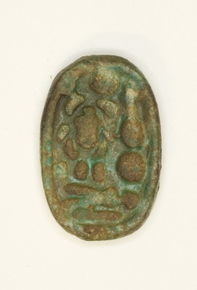Ring: Neferkheprure-Waenre (Akhenaton), Egypt, New Kingdom, Dynasty 18, reign of Akhenaten... Creator: Unknown.
