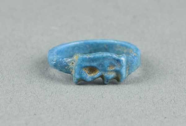 Eye of Horus (Wedjat) Finger Ring, Egypt, New Kingdom, late Dynasty 18 (about 1325 BCE). Creator: Unknown.