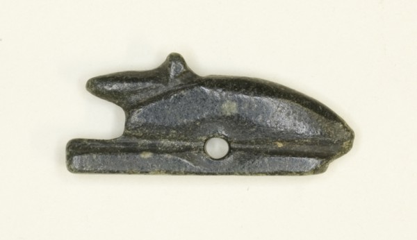 Amulet of an Ichneumon (?), Egypt, Late Period-Ptolemaic Period (?) (about 7th-1st centuries BCE). Creator: Unknown.