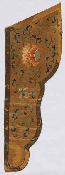 Temple banner, China, 1700/50, Qing dynasty (1644-1911). Creator: Unknown.