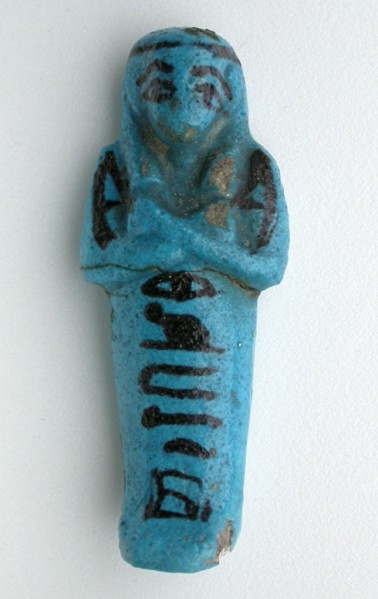 Shabti of Tchenetipet, Egypt, Third Intermediate Period, Dynasty 21 (1069 BCE-945 BCE). Creator: Unknown.