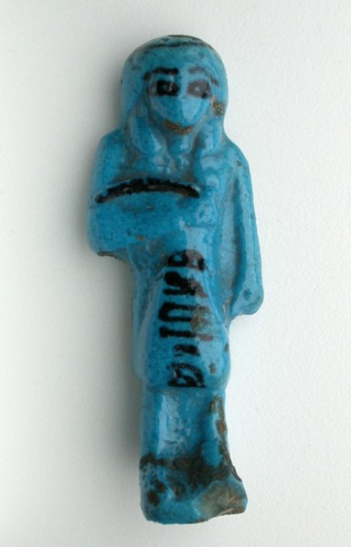 Shabti, Overseer of Tchenetipet, Egypt, Third Intermediate Period, Dynasty 21 (1069 BCE-945 BCE). Creator: Unknown.