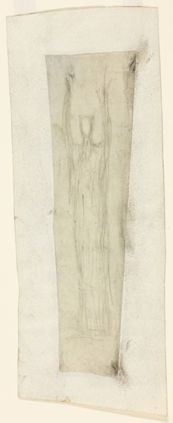 Statue of the Republic, Chicago, Illinois, Preliminary Sketch, 1891. Creator: Augustus Saint-Gaudens.