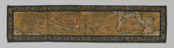 Valance, China, Qing dynasty (1644-1911), 1875/1900. Creator: Unknown.