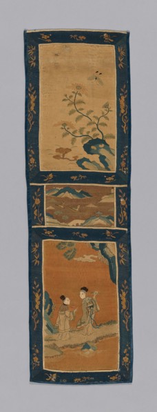 Panel (For a Screen), China, Qing dynasty (1644-1911), 1875/1900. Creator: Unknown.